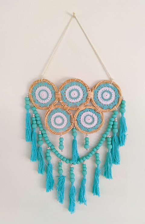 Tassel 5 Combi Turquoise