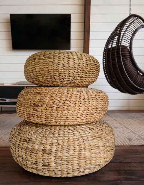 Stool Puff Waterhyacinth