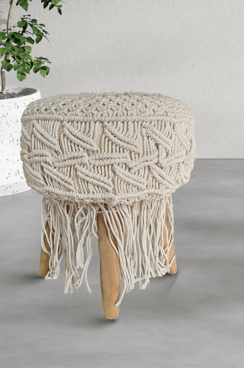 Stool Macrame